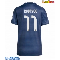 Real Madrid Rodrygo Goes #11 Replica Away Shirt Ladies 2025-26 Short Sleeve